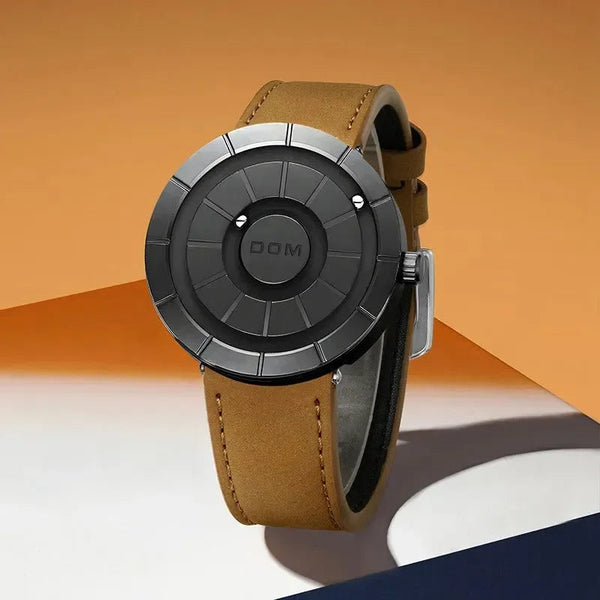 DOM Ecliptic Flow Magnetic Suspension Watch