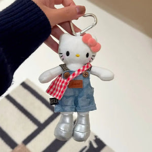 Hello KT Glam Gal Plush Keychain