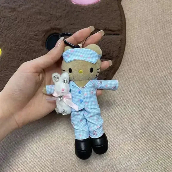 Hello KT Glam Gal Plush Keychain