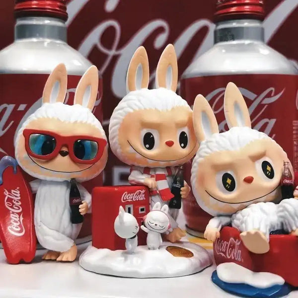 Labubu Coke Vinyl Mini Figurines Blind Boxed Set