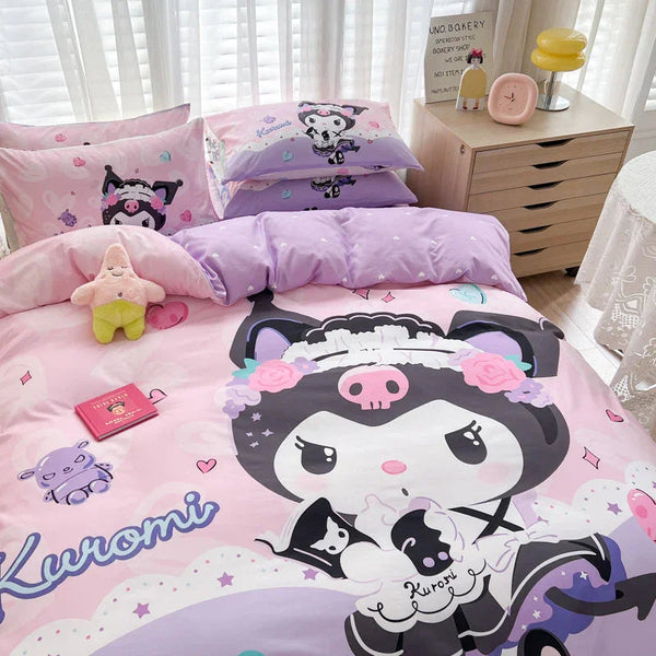 Kawaii Kuromi Bedding Set PN5849 - Bear Hugs