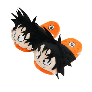 Dragon Orb Saiyan Steps Plush Slippers