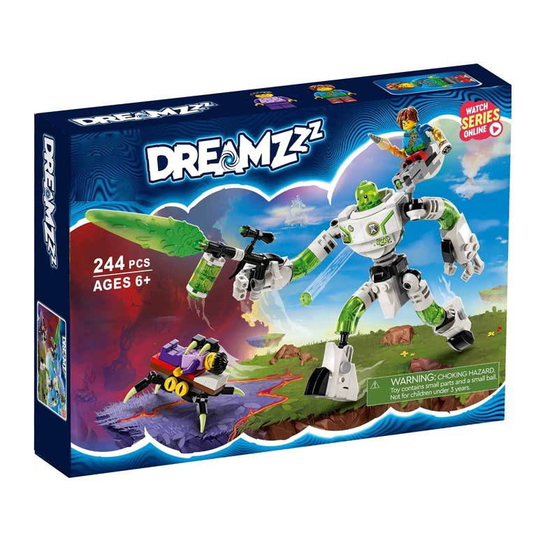 DREAMZzz Mateo and Z-Blob The Robot 71454 Building Set (237 Pcs)