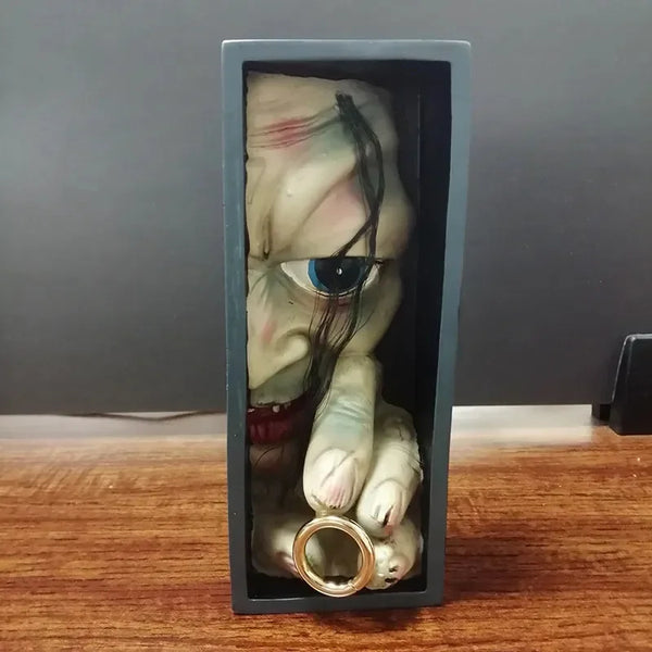 Bibliophile Beast Bookshelf Horror Mark