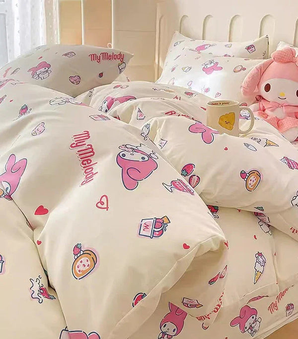 Cartoon Anime Bedding Set PN6520 - Bear Hugs