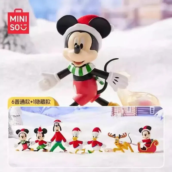 Snowflake Friends Hand-in-Hand Figurines (Set of 6)