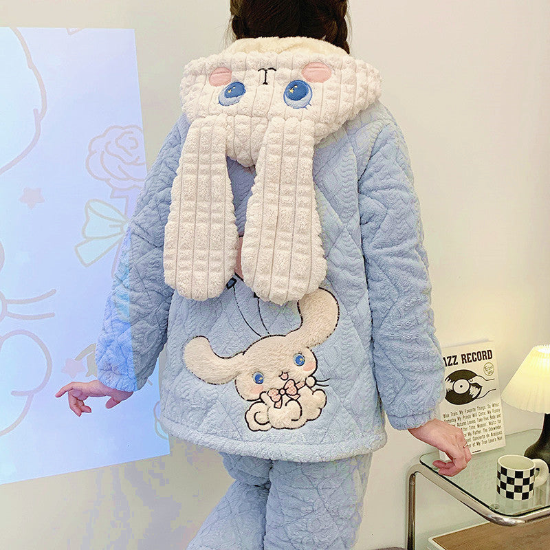 Fashion Anime Pajamas Home Suit PN5572 - Bear Hugs