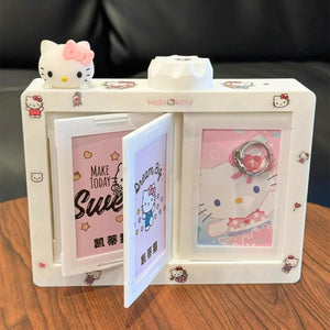 12 Slots Rotating Photo Frame Carousel