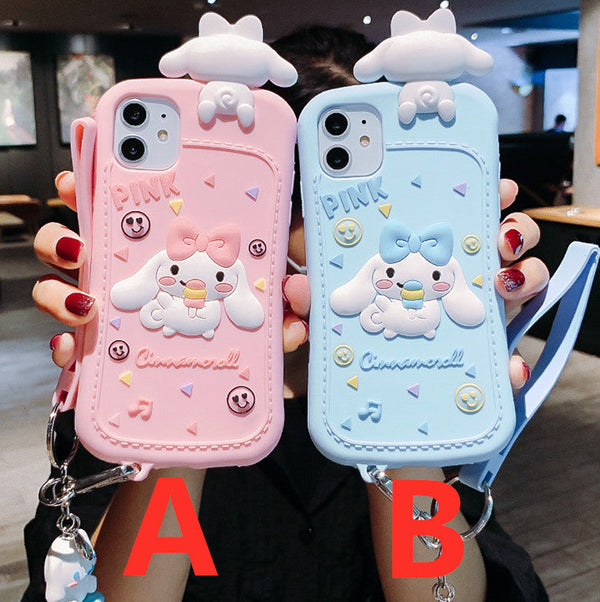 Cartoon Cinnamoroll Phone Case for iphone 7/7plus/8/8P/X/XS/XR/XS Max/11/11pro/11pro max/12/12pro/12mini/12pro max PN2817 - Bear Hugs