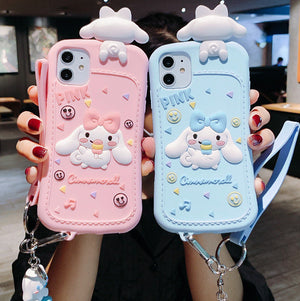 Cartoon Cinnamoroll Phone Case for iphone 7/7plus/8/8P/X/XS/XR/XS Max/11/11pro/11pro max/12/12pro/12mini/12pro max PN2817 - Bear Hugs