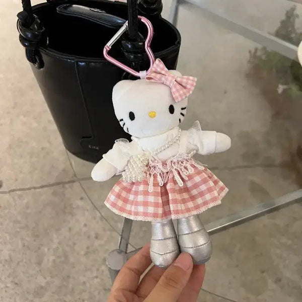 Hello KT Glam Gal Plush Keychain