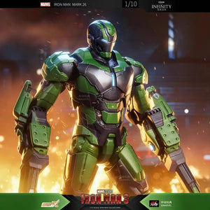 ZD MK26 Gamma Guardian Iron Man Figurine (18 cm)