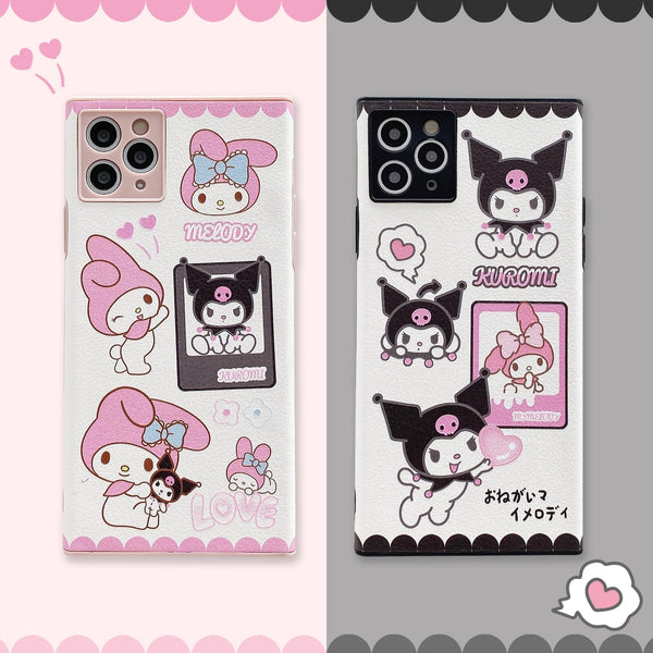 Cartoon Anime Phone Case for iphone 7/7plus/8/8P/X/XS/XR/XS Max/11/11pro/11pro max/12/12mini/12pro/12pro max PN3731 - Bear Hugs