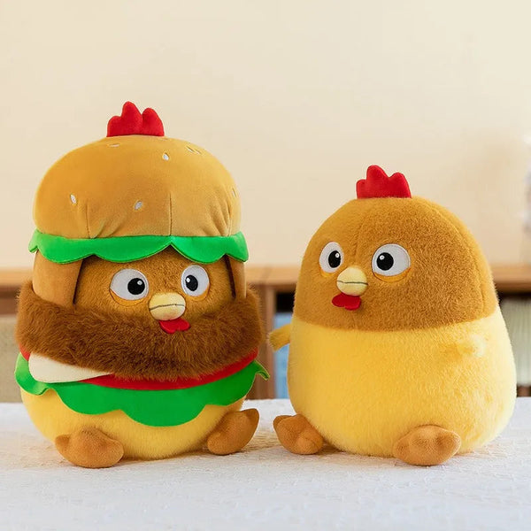 2 in 1 Clucky Hamburger Plush