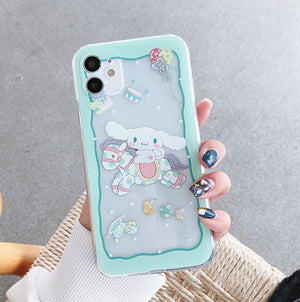 Cartoon Anime Phone Case for iphone 7/7plus/8/8P/X/XS/XR/XS Max/11/11pro/11pro max/12/12mini/12pro/12pro max PN3334 - Bear Hugs