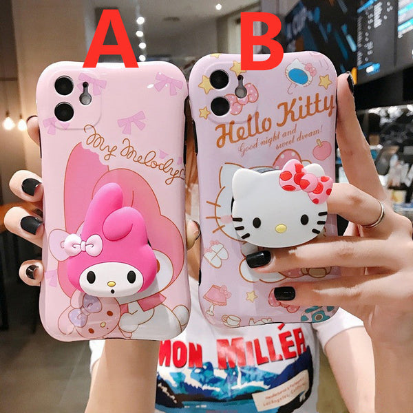 Cartoon Phone Case for iphone 7/7plus/8/8P/X/XS/XR/XS Max/11/11pro/11pro max PN2758 - Bear Hugs