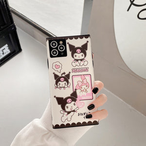 Cartoon Anime Phone Case for iphone 7/7plus/8/8P/X/XS/XR/XS Max/11/11pro/11pro max/12/12mini/12pro/12pro max PN3731 - Bear Hugs