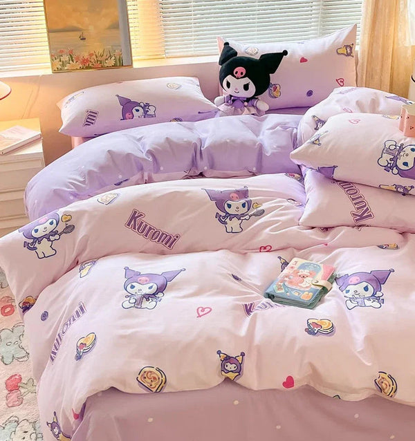 Kawaii Kuromi Bedding Set PN6273 - Bear Hugs