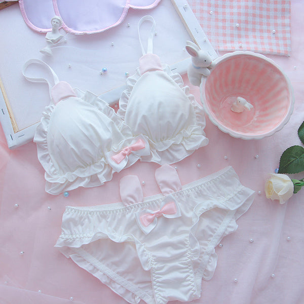 Cute Lolita Rabbit Ears Underwear Suits PN2685 - Bear Hugs