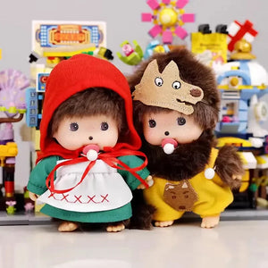 Paci Pals Monchichi Plush Keychain