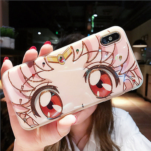 Shining Usagi Phone Case for iphone 6/6s/6plus/7/7plus/8/8P/X/XS/XR/XS Max/11/11pro/11promax/12/12pro/12mini/12pro max PN1147 - Bear Hugs