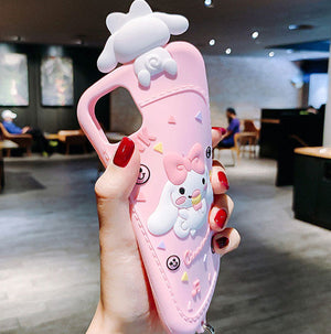 Cartoon Cinnamoroll Phone Case for iphone 7/7plus/8/8P/X/XS/XR/XS Max/11/11pro/11pro max/12/12pro/12mini/12pro max PN2817 - Bear Hugs