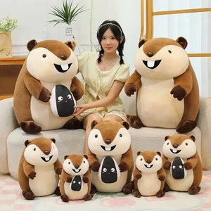 Harvest Huddler Groundhog Plushie