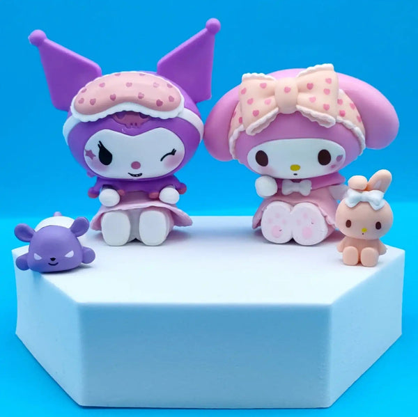 Sanliou Pajama Party Figurines (Set of 6)