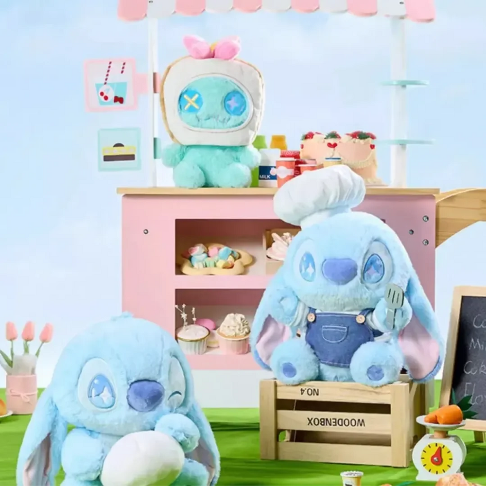 Cosmic Blue Alien Culinary Cuddles Plush