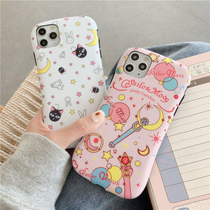 Cartoon Sailormoon Phone Case for iphone 7/7plus/8/8P/X/XS/XR/XS Max/11/11pro/11pro max PN2620 - Bear Hugs