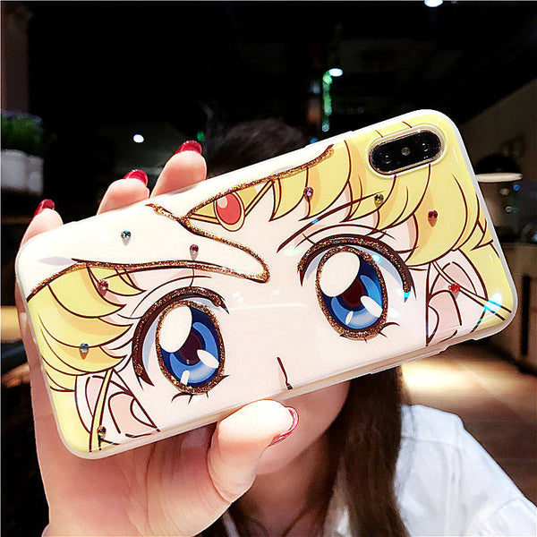 Shining Usagi Phone Case for iphone 6/6s/6plus/7/7plus/8/8P/X/XS/XR/XS Max/11/11pro/11promax/12/12pro/12mini/12pro max PN1147 - Bear Hugs