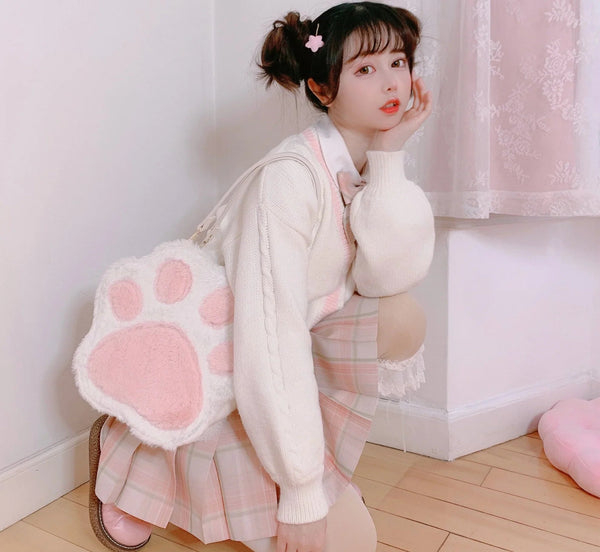 Cute Cats Paw Shoulderbag PN3835 - Bear Hugs