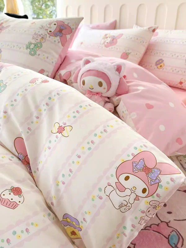 Cute Anime Bedding Set PN6580 - Bear Hugs