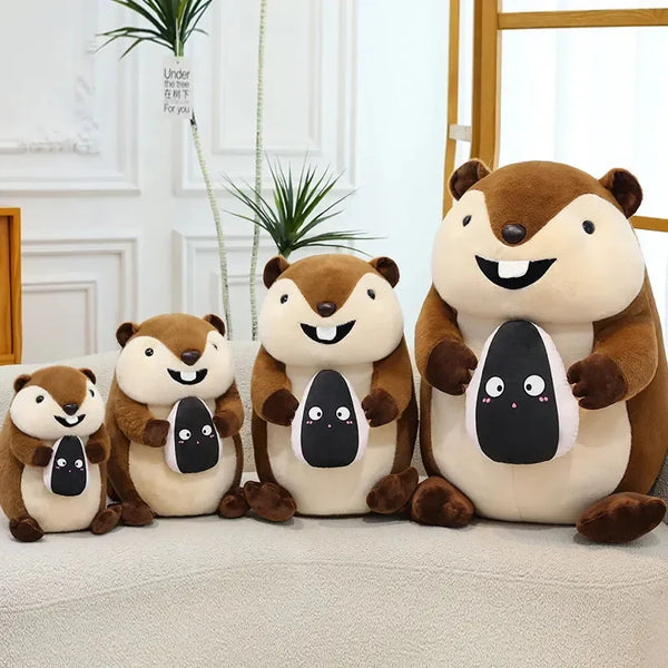 Harvest Huddler Groundhog Plushie