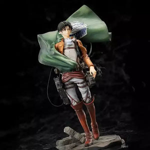 Titan Hunter Levi and Eren Figurines (26 cm)