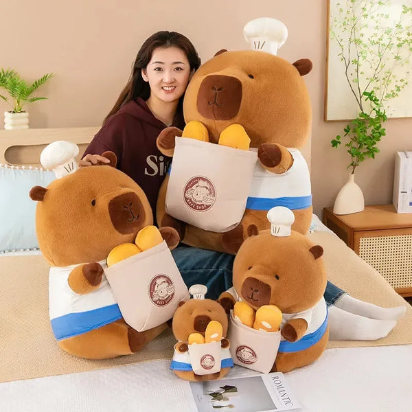 Pastry Pal Chef Capybara Plush