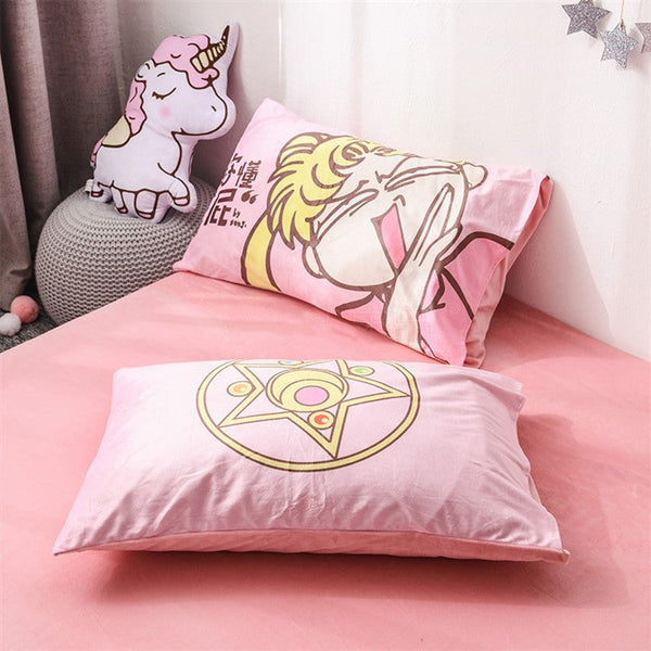 Fashion Sailormoon Usagi and Luna Bedding Set PN1778 - Bear Hugs