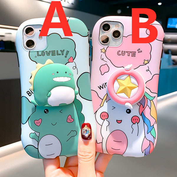 Cartoon Phone Case for iphone 6/6s/6plus/7/7plus/8/8P/X/XS/XR/XS Max/11/11pro/11pro max/12/12pro/12mini/12pro max PN2126 - Bear Hugs