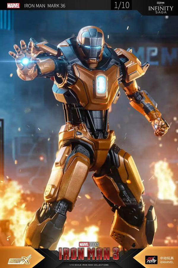 ZD MK36 Power Regulator Iron Man Figurine (18 cm)