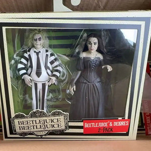 NEKA Beetlejuice & Dolores Figurines (18 cm)