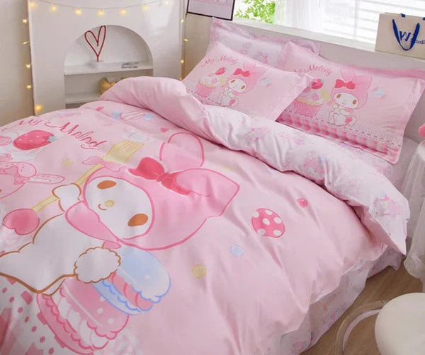 Pink Melody Bedding Set PN6049 - Bear Hugs