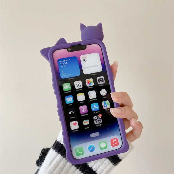 Kawaii Luna Phone Case for iphone 11/11pro/11pro max/12/12mini/12pro/12pro max/13/13pro/13pro max/14/14plus/14pro/14pro max PN5696 - Bear Hugs