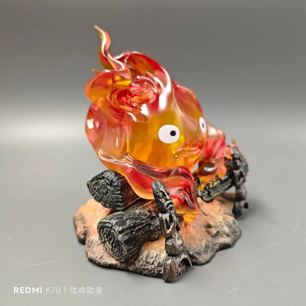 Glimmering Ember Calcifer Fire Lamp