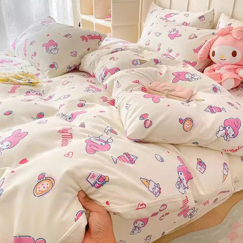Cartoon Anime Bedding Set PN6520 - Bear Hugs