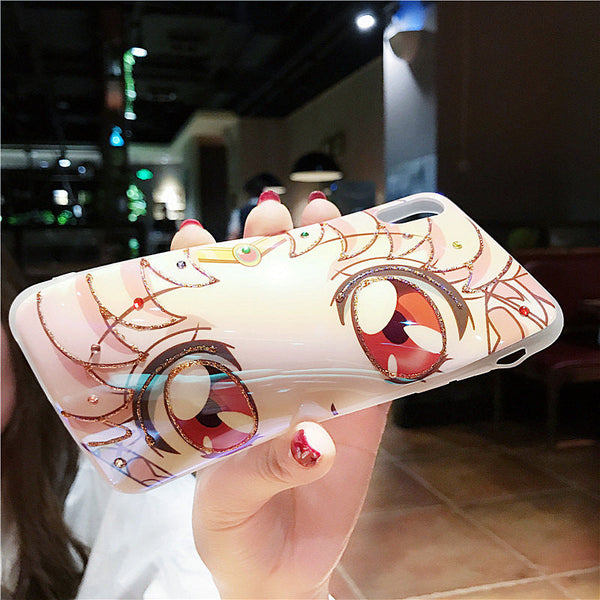 Shining Usagi Phone Case for iphone 6/6s/6plus/7/7plus/8/8P/X/XS/XR/XS Max/11/11pro/11promax/12/12pro/12mini/12pro max PN1147 - Bear Hugs