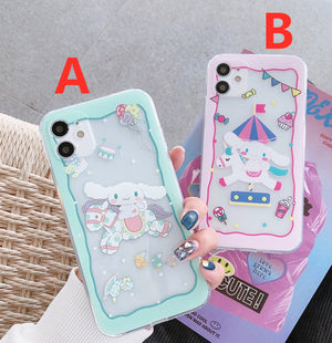 Cartoon Anime Phone Case for iphone 7/7plus/8/8P/X/XS/XR/XS Max/11/11pro/11pro max/12/12mini/12pro/12pro max PN3334 - Bear Hugs