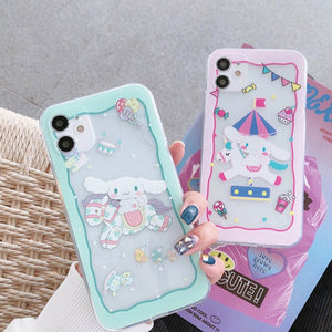 Cartoon Anime Phone Case for iphone 7/7plus/8/8P/X/XS/XR/XS Max/11/11pro/11pro max/12/12mini/12pro/12pro max PN3334 - Bear Hugs