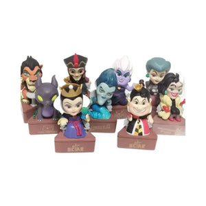Villains Mysterious Party Figurines (Set of 12)
