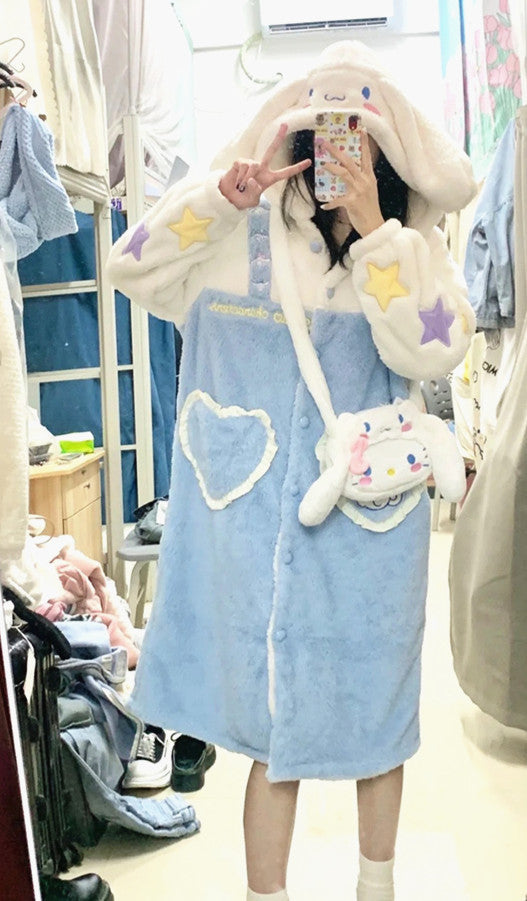 Cloudy Cinna Hooded Onesie