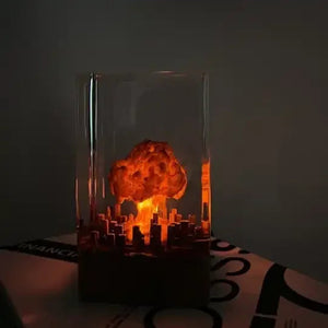 Atomic Glow Mushroom Cloud Lamp